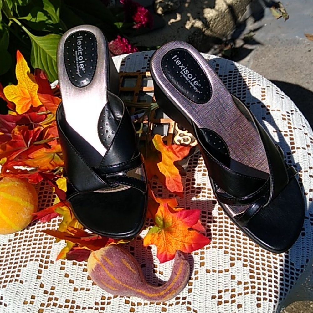 Flexisole dress wedge